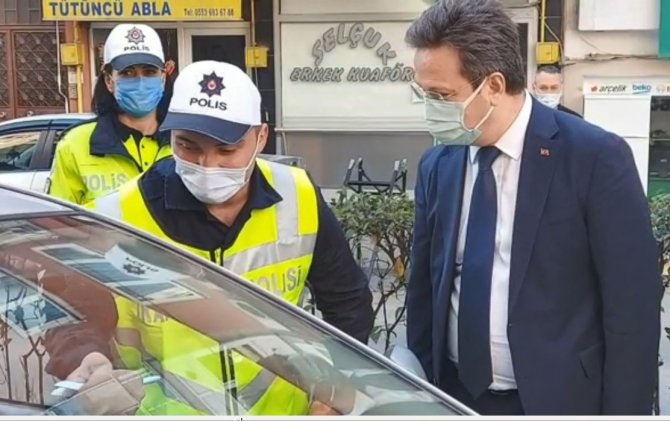 Polis Engelli Gencin Hayalini Gerçekleştirdi