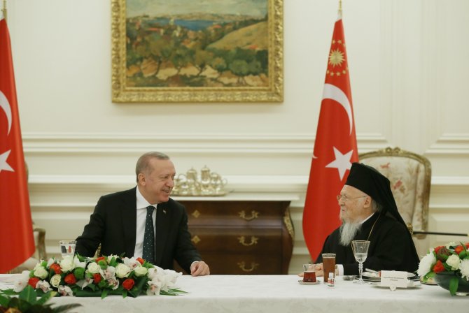 Cumhurbaşkanı Erdoğan, Azınlık Cemaat Liderleri İle İftarda Bir Araya Geldi