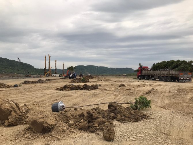 Filyos Limanı’nda Peyzaj Çalışmasına Başlanıldı