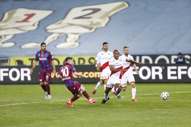 Süper Lig: Trabzonspor: 2 - Antalyaspor: 1 (Maç Sonucu)