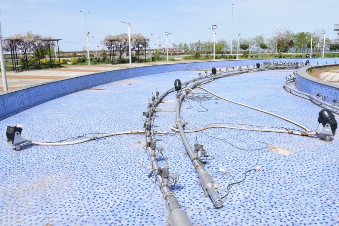 Süs Havuzundaki Kabloları Çalan Hırsızlık Zanlısı Yakalandı