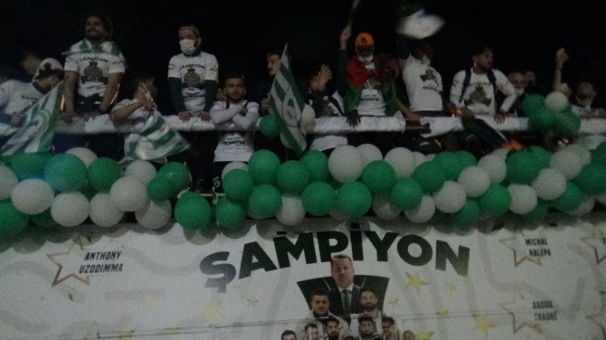 Giresunspor’a Coşkulu Karşılama