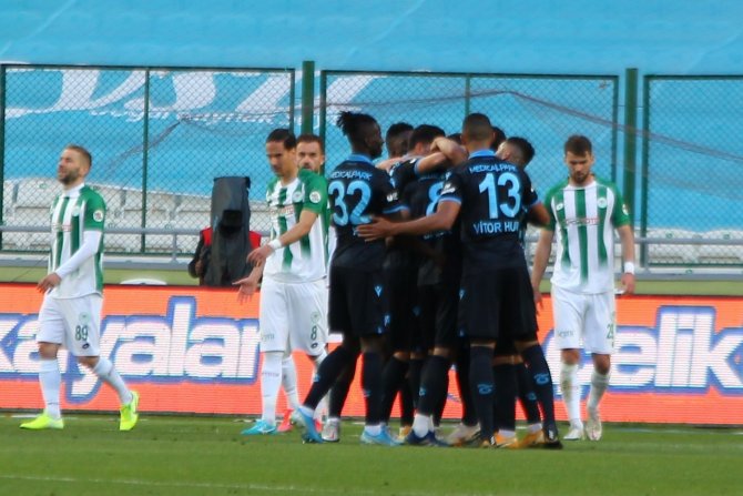 Süper Lig: Konyaspor: 1 - Trabzonspor: 1 (Maç Sonucu)