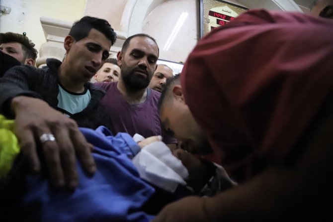 İsrail Tarafından Öldürülen Filistinli Genç Toprağa Verildi