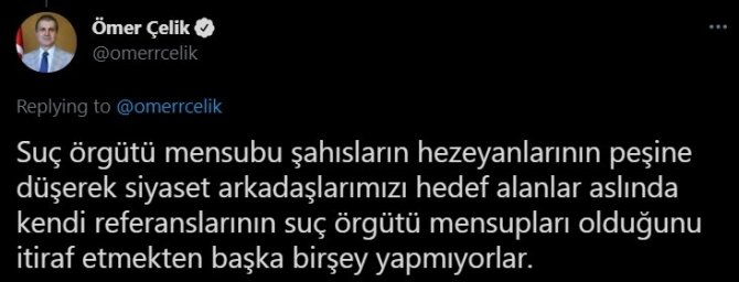 Ak Parti Sözcüsü Çelik: Şiddetle Kınıyoruz