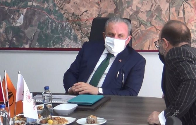 Tbmm Başkanı Şentop, Tekirdağ’da Hayrabolu Yolu Şantiyesini İnceledi