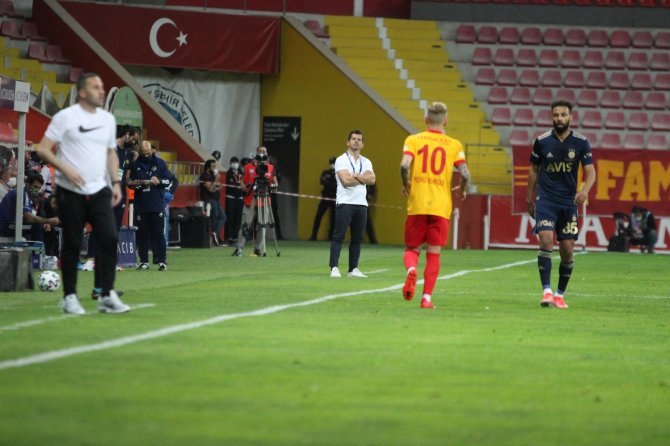 Süper Lig: Kayserispor: 1 - Fenerbahçe: 0 (İlk Yarı)