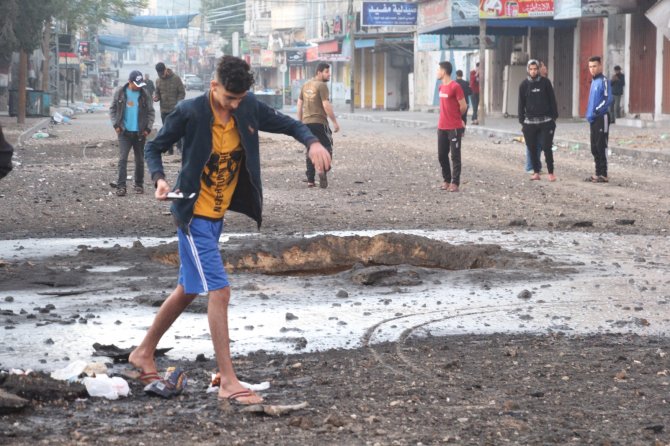 Gazze’de 40 Cadde Ve Kavşak Hava Saldırıları Sonucu Kullanılamaz Hale Geldi