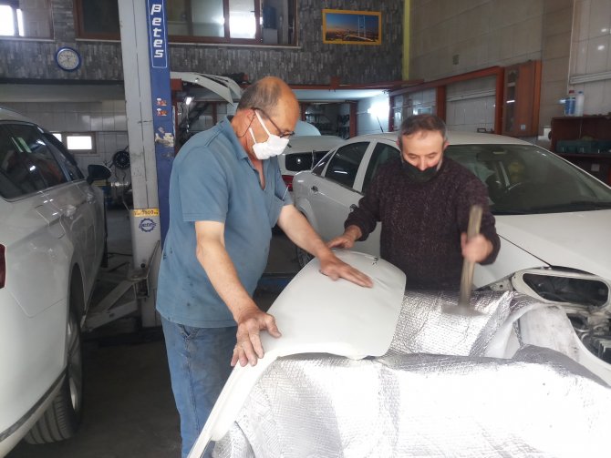 Oto Sanayi Esnafı Tam Kapanma Sonrası Yeniden İş Başı Yaptı
