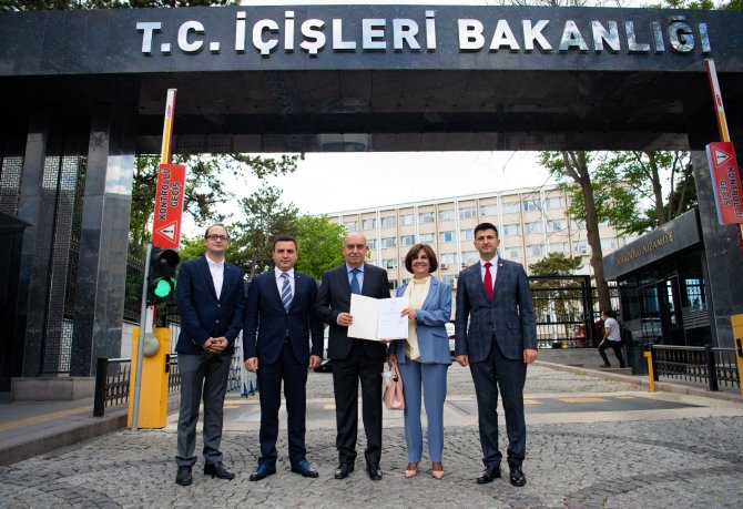 Memleket Partisi Kurucular Heyeti Başkanı Hakkı Akalın Kuruluş Başvurusunu Yaptı