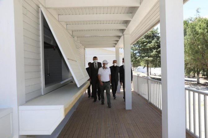 Vali Arslantaş, Salda Gölü’nde İncelemelerde Bulundu