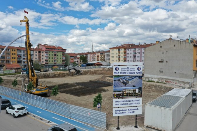 Çorum’da Yaklaşık 600 Yıl Aradan Sonra Bedesten İnşa Ediliyor