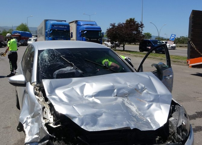 Trabzon’da Trafik Kazası 4 Yaralı