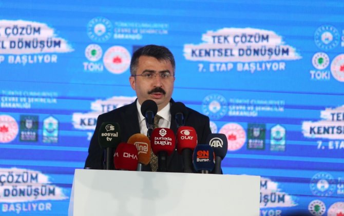 Bakan Kurum: “5 Yılda 1 Buçuk Milyon Konut Dönüşecek”