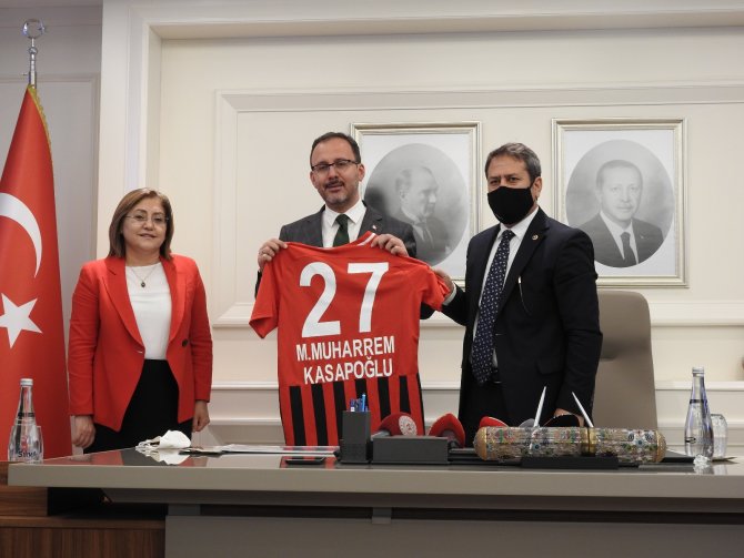 Bakan Kasapoğlu: "Gaziantep Spor Şehri Olacak"