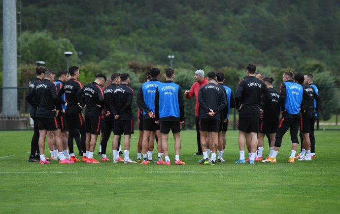 Ümit Milli Futbol Takımı, Ukrayna Maçının Hazırlıklarını Sürdürüyor