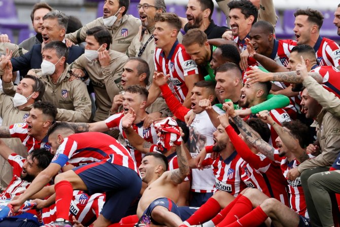 Atletico Madrid, 7 Yıl Sonra La Liga Şampiyonu Oldu!