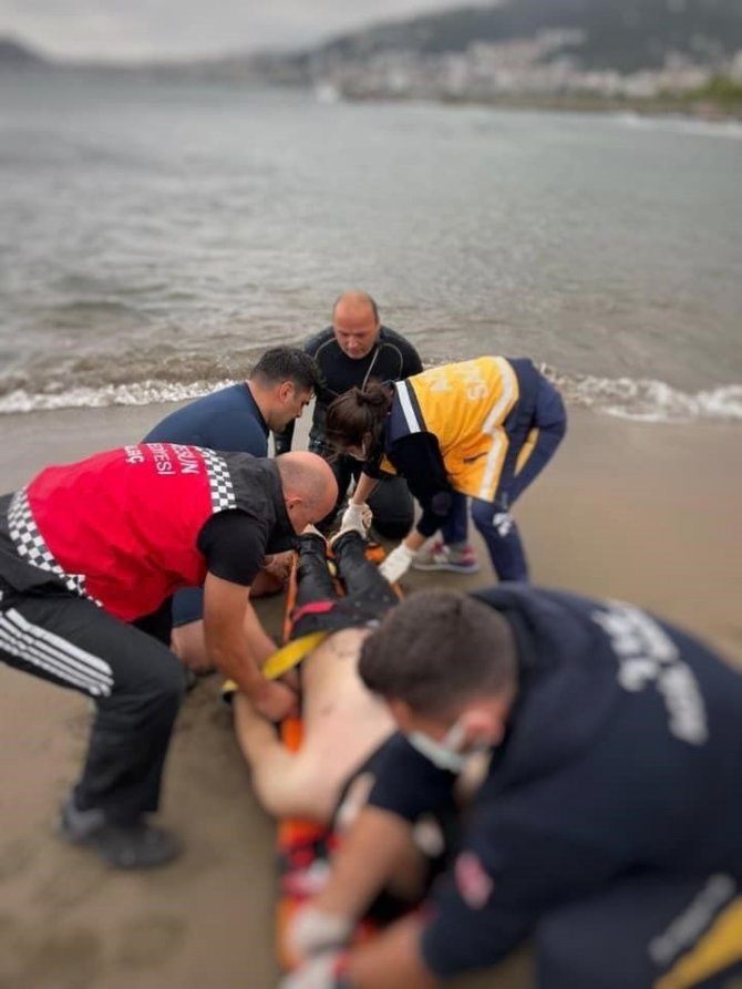 Giresun’da Bir Kişi Boğularak Hayatını Kaybetti