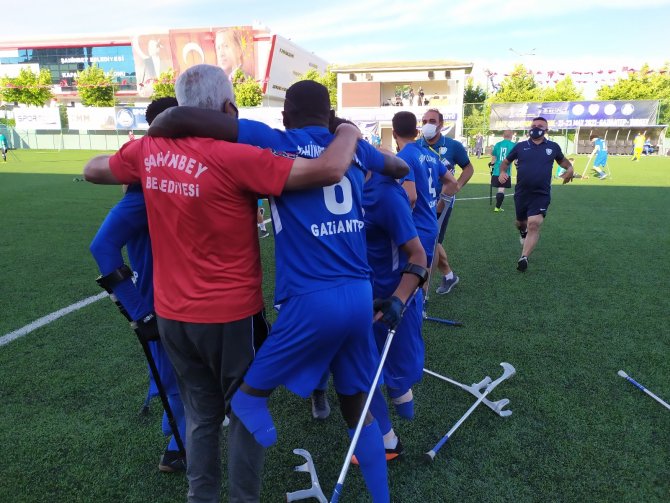 Şampiyonlar Ligi Şampiyonu Şahinbey Ampute