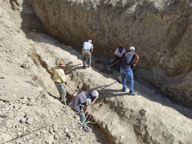 İnşaat Temelinden M.ö.1’inci Yüzyıla Ait Su Kemeri Çıktı