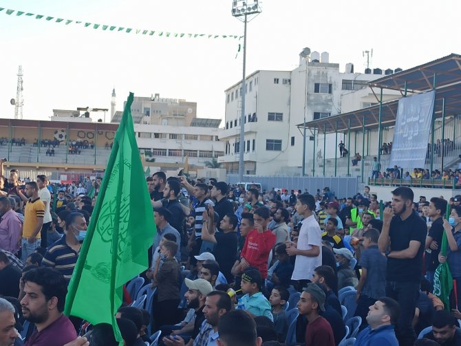 Hamas, Gazze Şeridi’nde Hayatını Kaybedenler Adına Toplu Anma Töreni Düzenledi