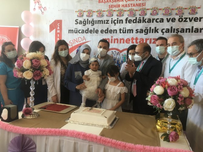 Şehir Hastanesinin İlk Bebeği Defne Sakura 1 Yaşında