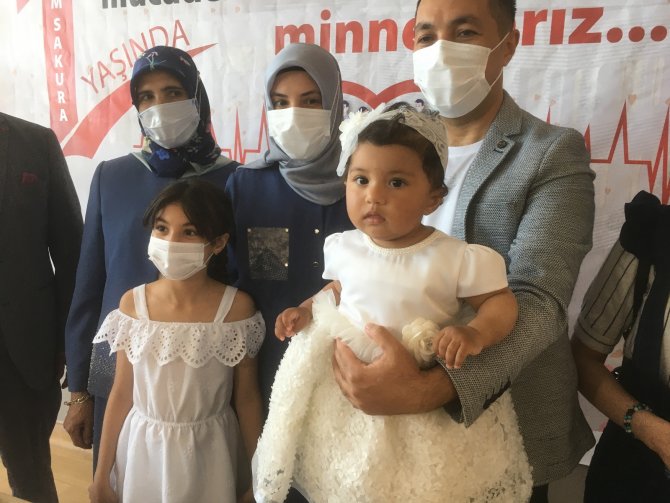 Şehir Hastanesinin İlk Bebeği Defne Sakura 1 Yaşında
