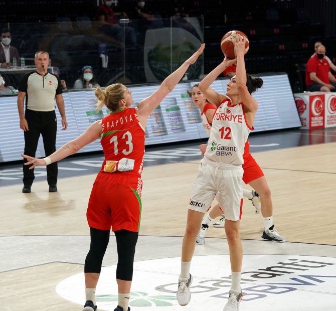 Hazırlık Maçı: Türkiye: 56 - Belarus: 52