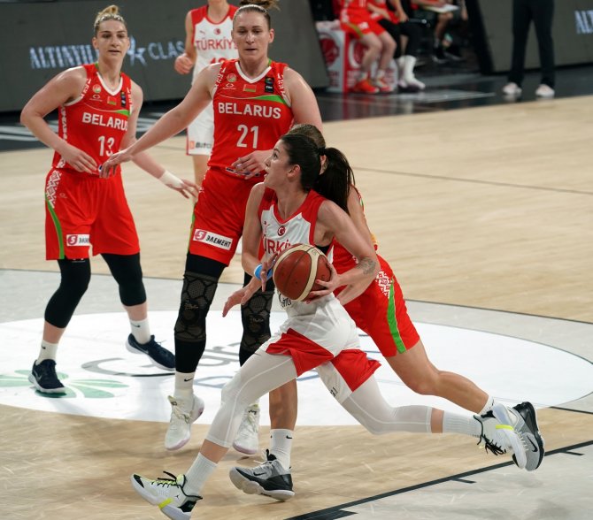 Hazırlık Maçı: Türkiye: 56 - Belarus: 52