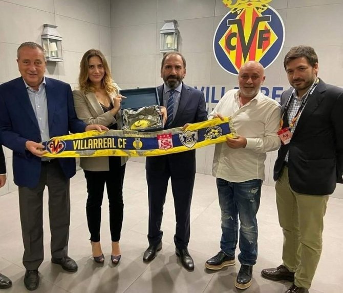 Sivasspor, Villarreal’e Başarılar Diledi