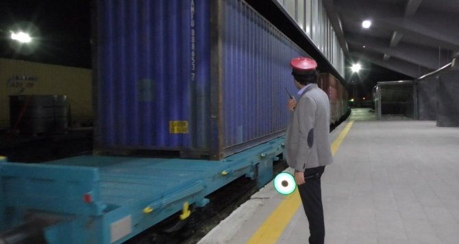 Çin’e Gidecek İhracat Trenleri Kars’ta
