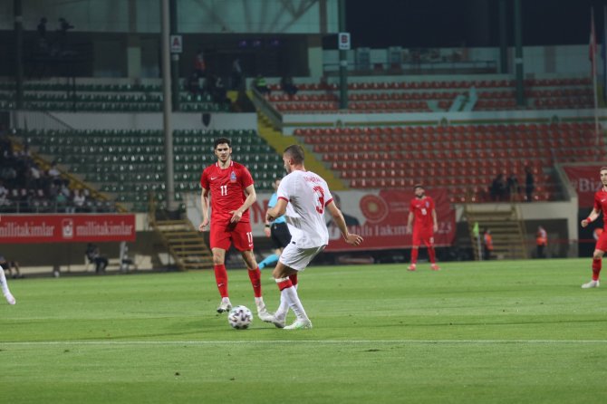 Hazırlık Maçı: Türkiye: 2 - Azerbaycan: 1 (İ̇lk Yarı)