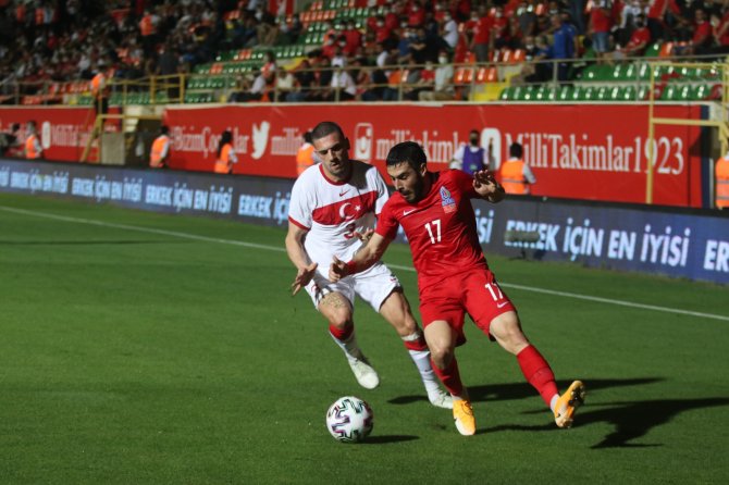 Hazırlık Maçı: Türkiye: 2 - Azerbaycan: 1 (İ̇lk Yarı)