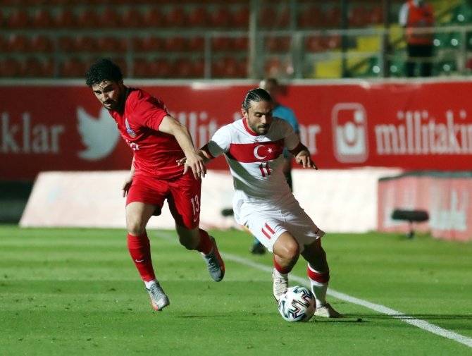 Hazırlık Maçı: Türkiye: 2 - Azerbaycan: 1 (Maç Sonucu)