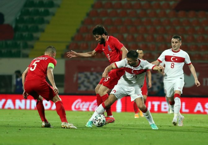 Hazırlık Maçı: Türkiye: 2 - Azerbaycan: 1 (Maç Sonucu)