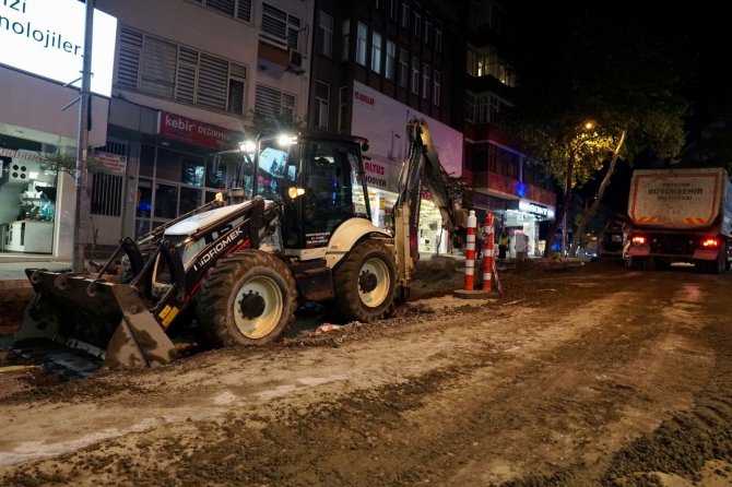 Trabzon’da Kent Merkezindeki Alt Yapı Çalışmalarında Sona Geliniyor
