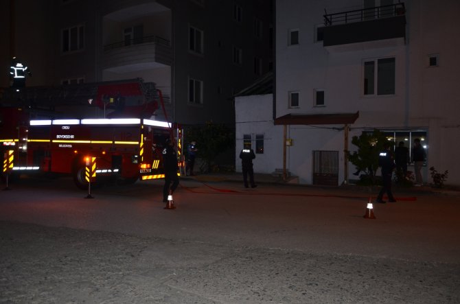 Baca Dumanı Çalışanları Ve İtfaiyeyi Harekete Geçirdi