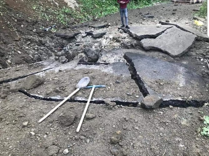 Boru Hattının Patlaması Sonrası Şehre Sıkıştırılmış Doğalgaz Dağıtımı Yapılıyor