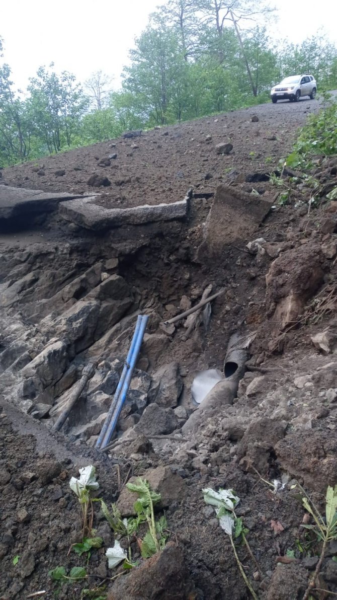 Giresun’da Doğalgaz Boru Hattında Patlama