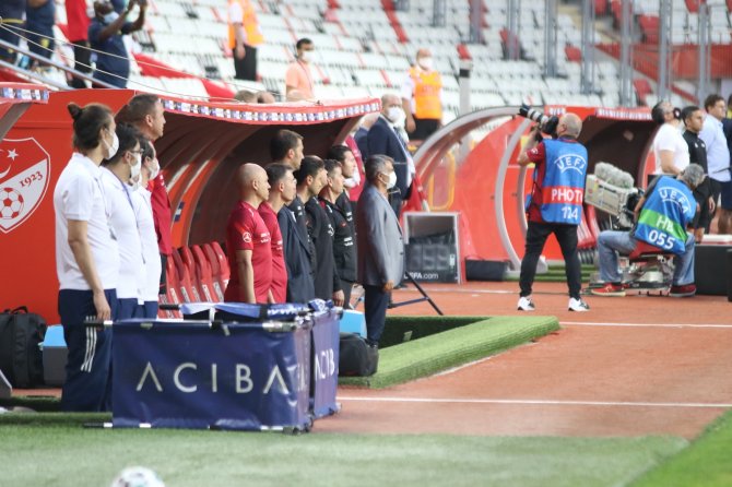 Hazırlık Maçı: Türkiye: 0 - Gine: 0 (İ̇lk Yarı)