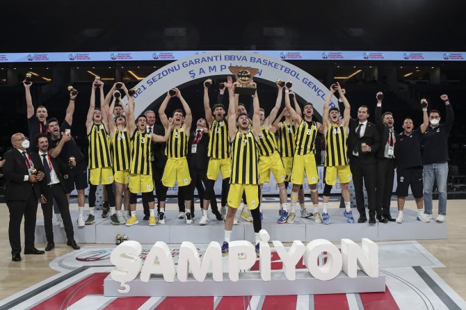 Basketbol Gençler Ligi’nde Şampiyon Fenerbahçe