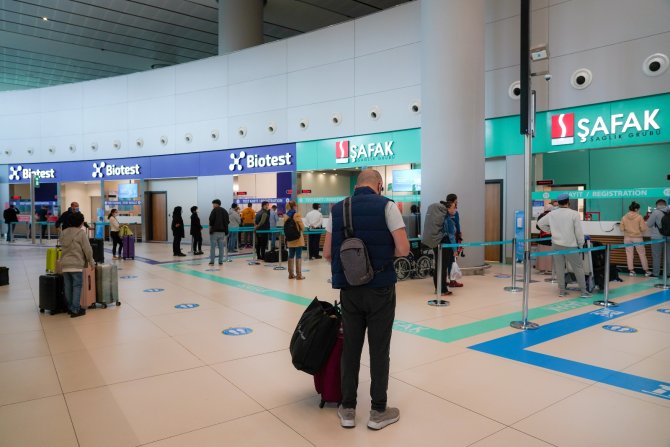 İ̇stanbul Havalimanı’nda Pcr Test Sonuç Süresi Kısaldı: 1,5 Saatte Covid-19 Testi