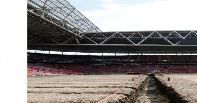 Galatasaray’da Stat Zemini Çalışmaları Devam Ediyor