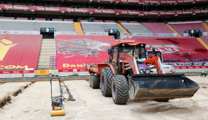 Galatasaray’da Stat Zemini Çalışmaları Devam Ediyor