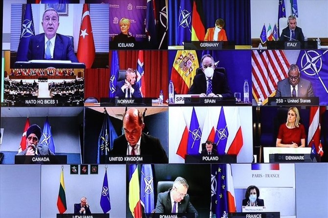 Bakan Akar, Nato Savunma Bakanları Toplantısı’na Katıldı