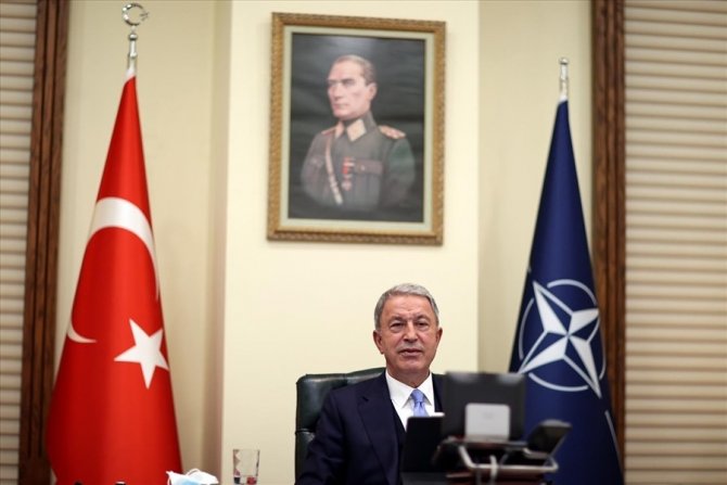 Bakan Akar, Nato Savunma Bakanları Toplantısı’na Katıldı