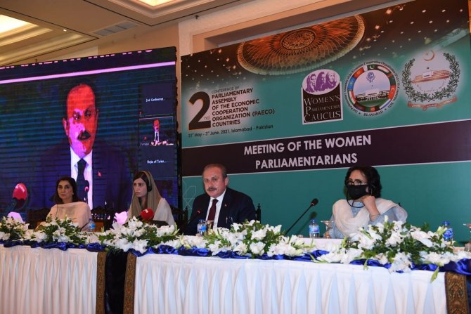 Tbmm Başkanı Şentop, Eıtpa 2’nci Genel Konferansı Kapsamında Moderatörlük Yaptı