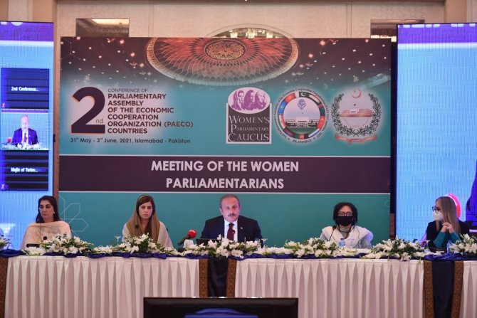 Tbmm Başkanı Şentop, Eıtpa 2’nci Genel Konferansı Kapsamında Moderatörlük Yaptı