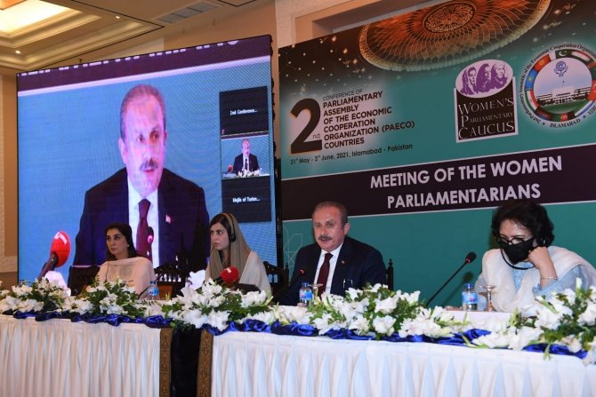 Tbmm Başkanı Şentop, Eıtpa 2’nci Genel Konferansı Kapsamında Moderatörlük Yaptı