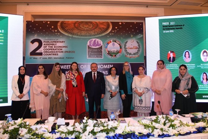 Tbmm Başkanı Şentop, Eıtpa 2’nci Genel Konferansı Kapsamında Moderatörlük Yaptı